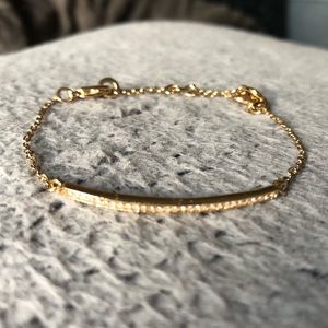 Delicate Gold and Gem Bracelet